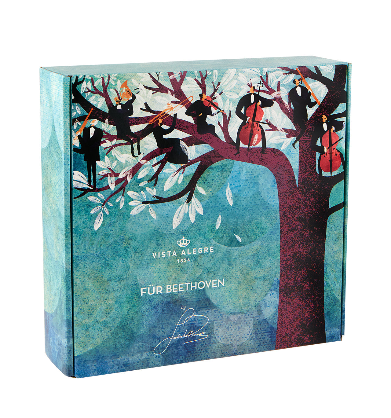 Coffee cup and saucer - set of 4, Fur Beethoven by Fatinha Ramos - VISTA ALEGRE