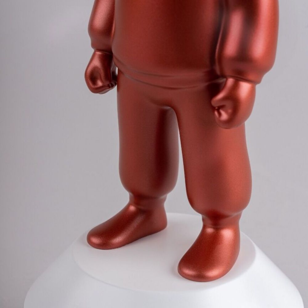 Porcelain sculpture, 11.8 inches, The Metallic Red Guest by Jaime Hayon - LLADRO