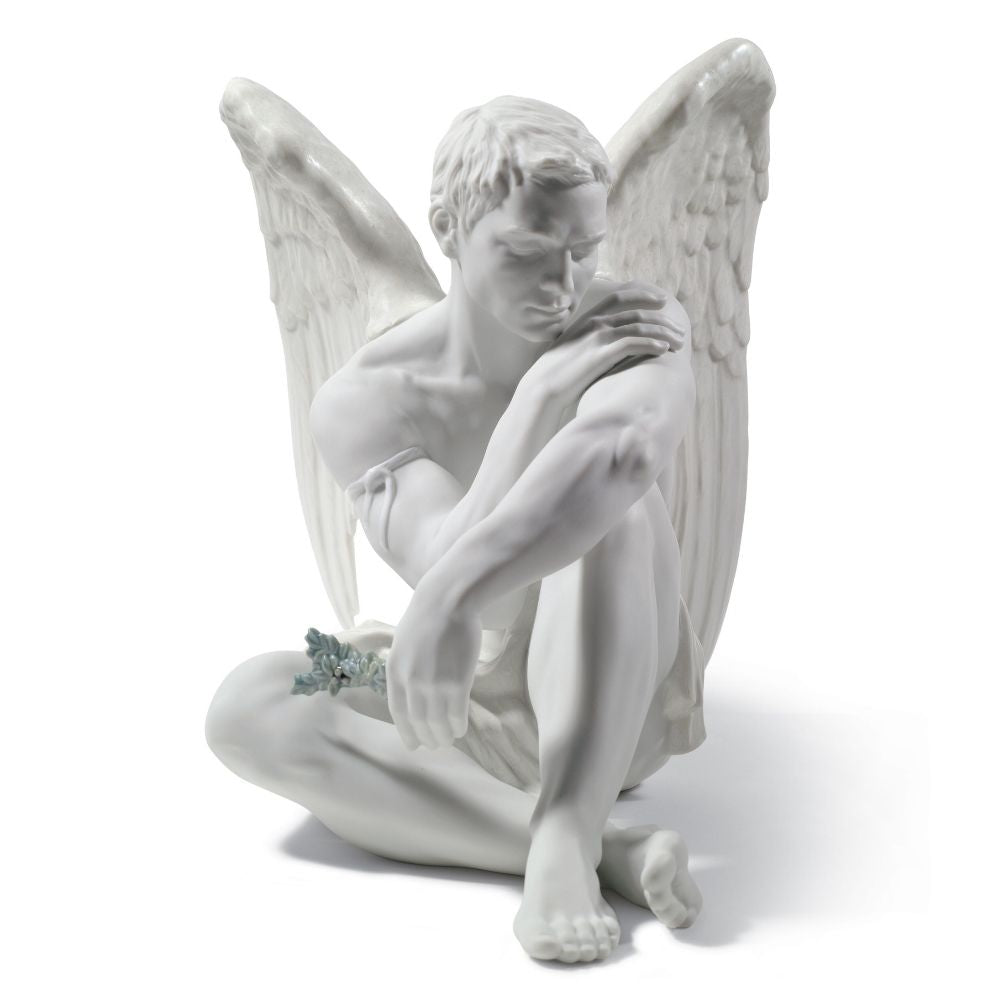Porcelain sculpture, Protective Angel by Ernest Massuet - LLADRO