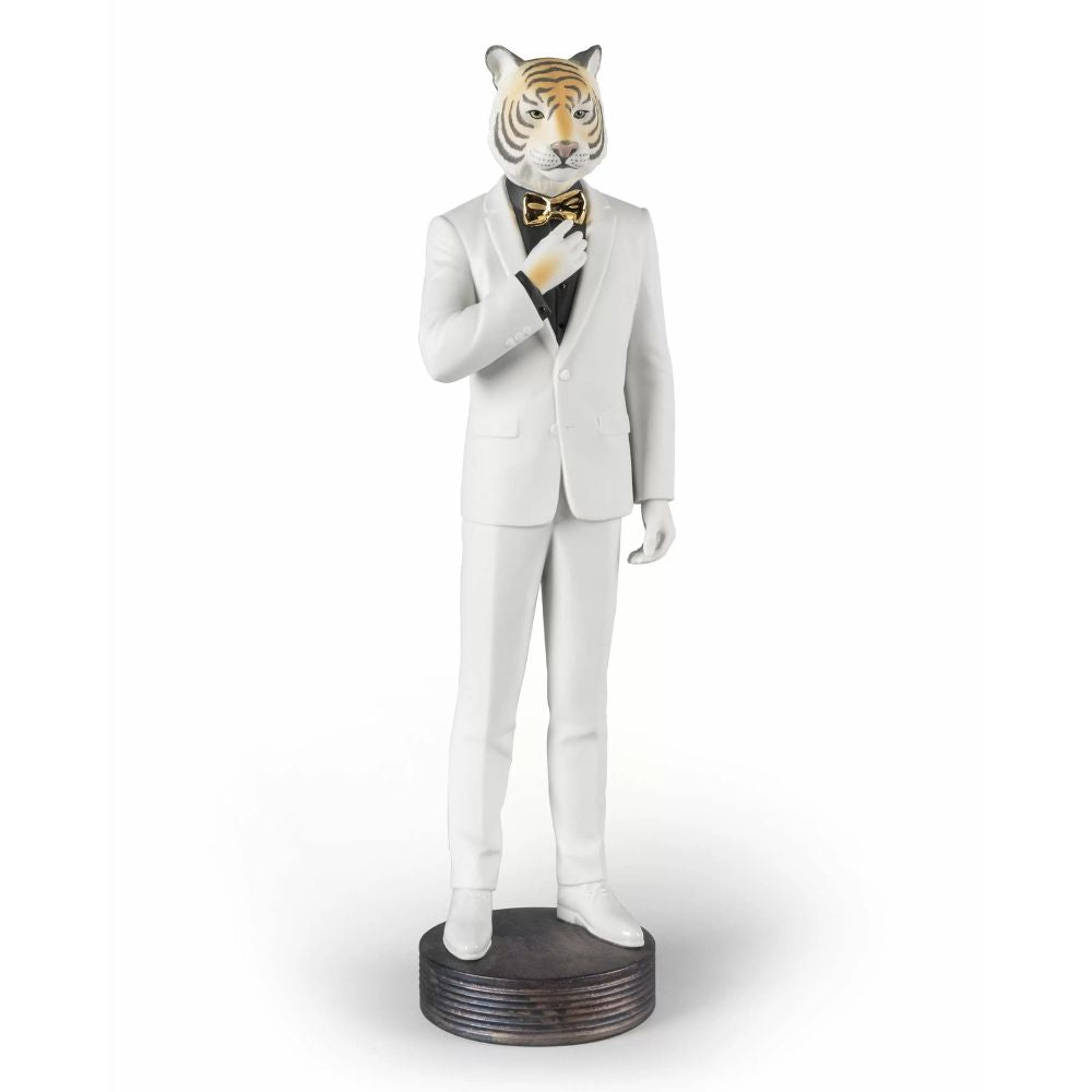 Porcelain figurine Tiger Man by Marco Antonio Nogueron - LLADRO