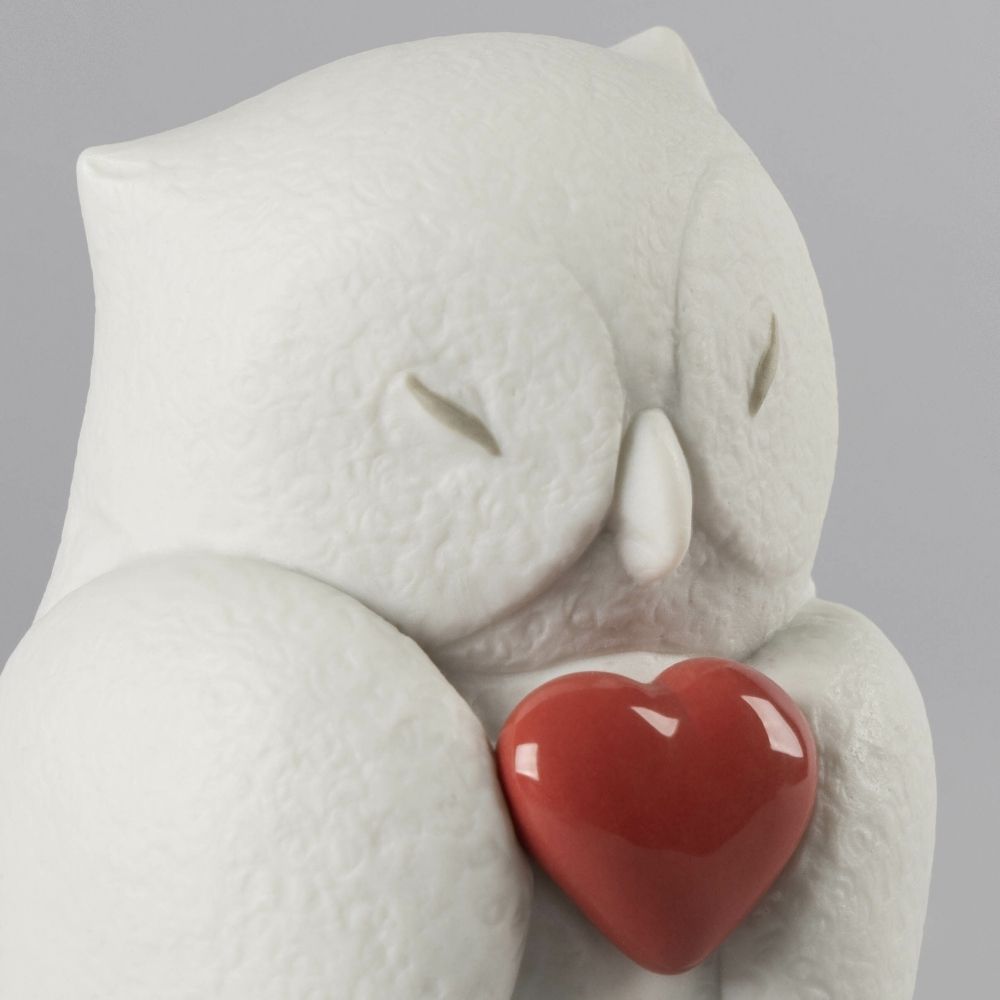 Porcelain figurine, Reesee Owl by Virginia Gonzalez - LLADRO