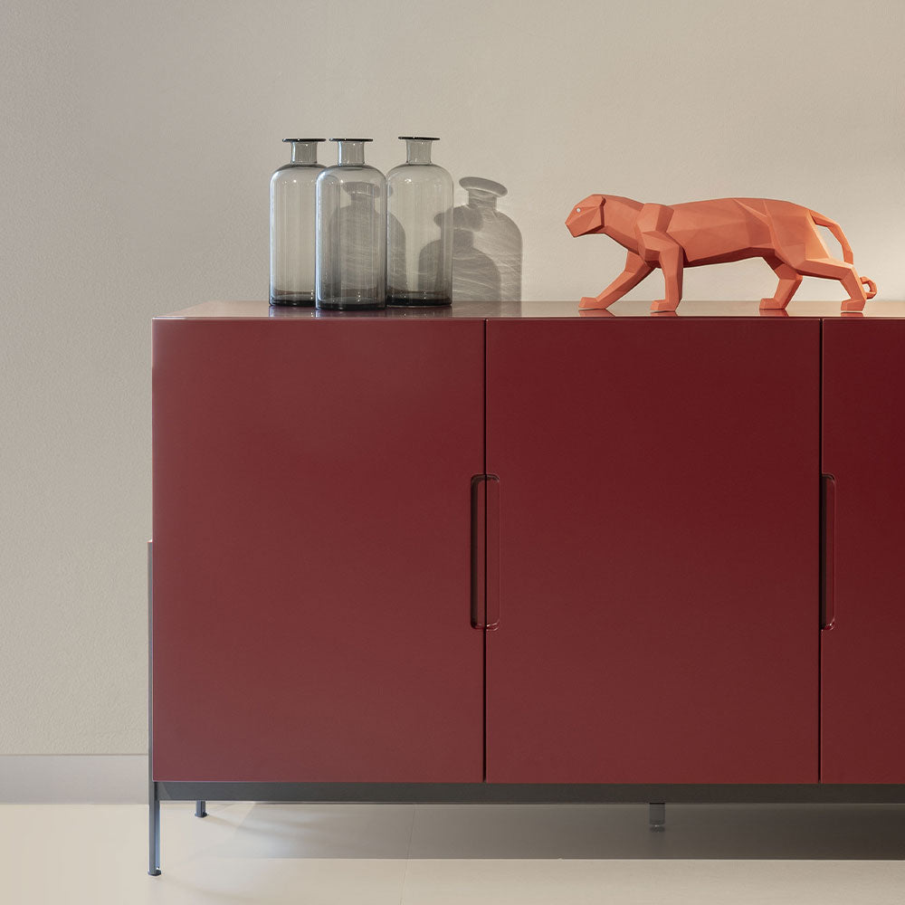 Porcelain sculpture, Coral Panther, Origami by Dept. Decoracion - LLADRO