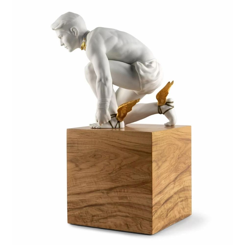 Porcelain sculpture Hermes by Ernest Massuet - LLADRO