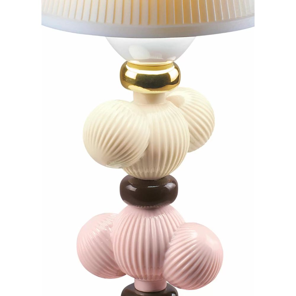 Cactus lamp, pink, Firefly - LLADRO