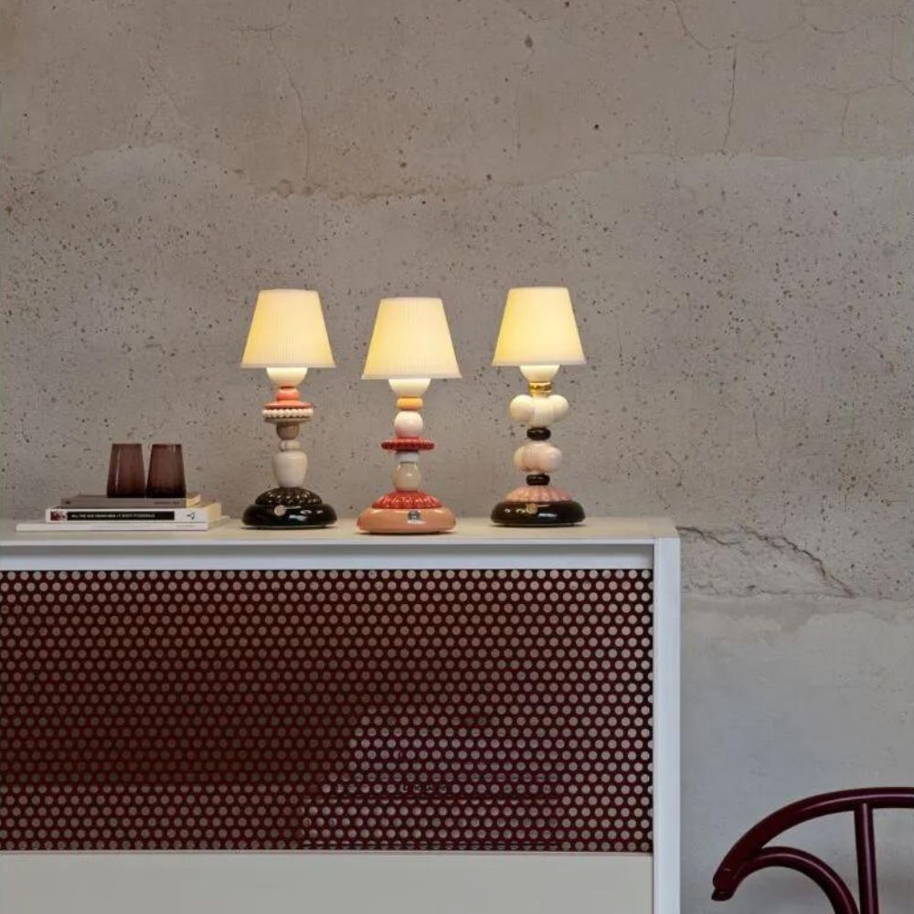 Sunflower Lamp, black, Firefly - LLADRO