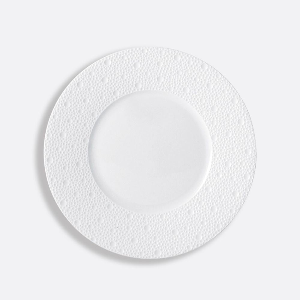 Dessert plate, Ecume White - Bernardaud