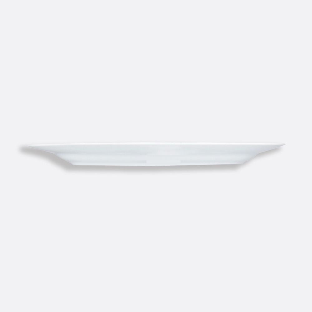 Oval platter, 13.8 inches, Ecume White - Bernardaud