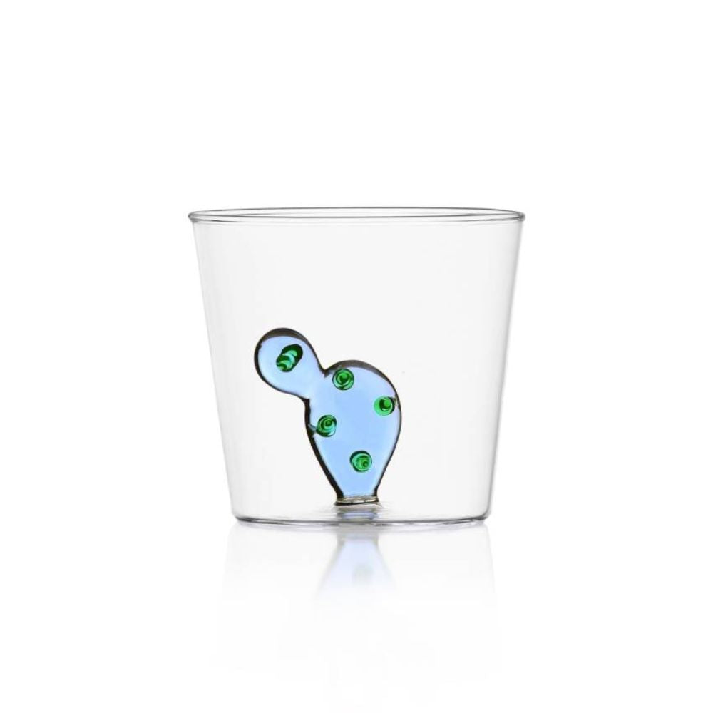 Water glass, Cactus Light Blue, Desert Plants by Alessandra Baldereschi - ICHENDORF