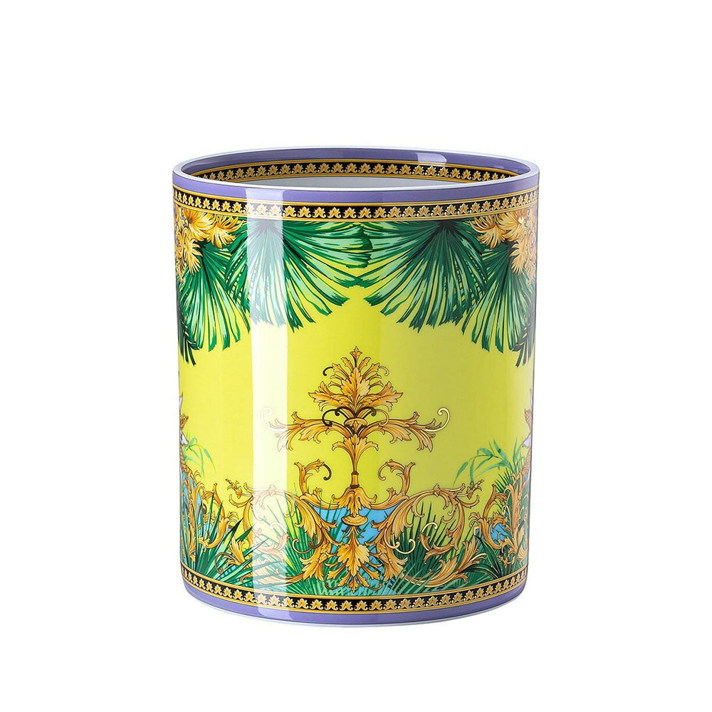 Porcelain vase, 7.1 inches, Jungle Animalier - VERSACE