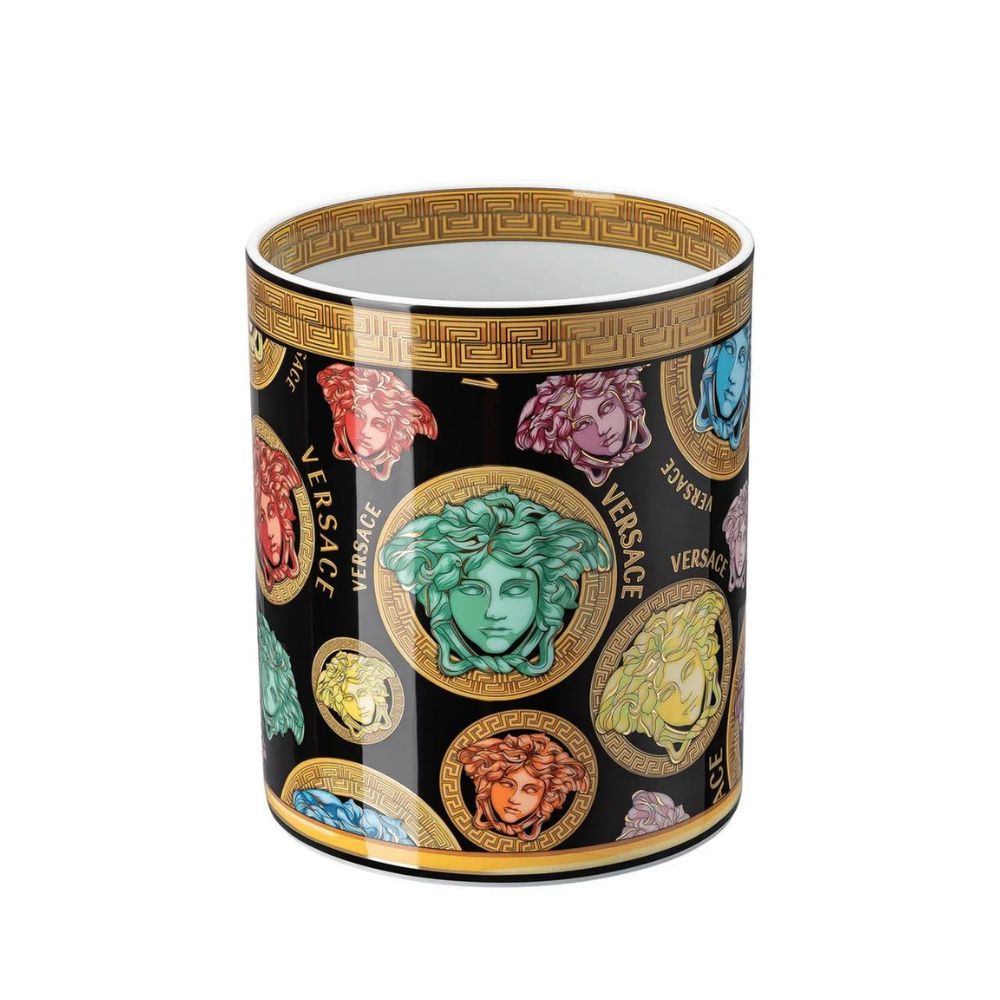 Porcelain vase, 7.1 inches, Medusa Amplified - VERSACE