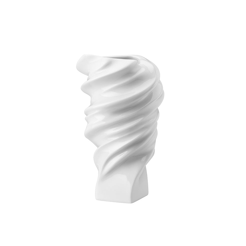 White porcelain vase, 4.3 inches, Squall White by Cedric Ragot - ROSENTHAL
