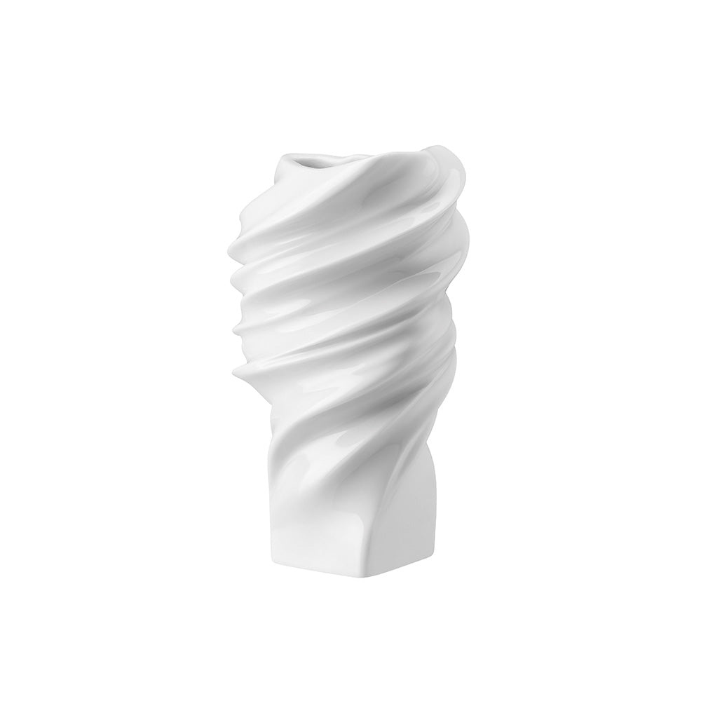 White porcelain vase, 4.3 inches, Squall White by Cedric Ragot - ROSENTHAL