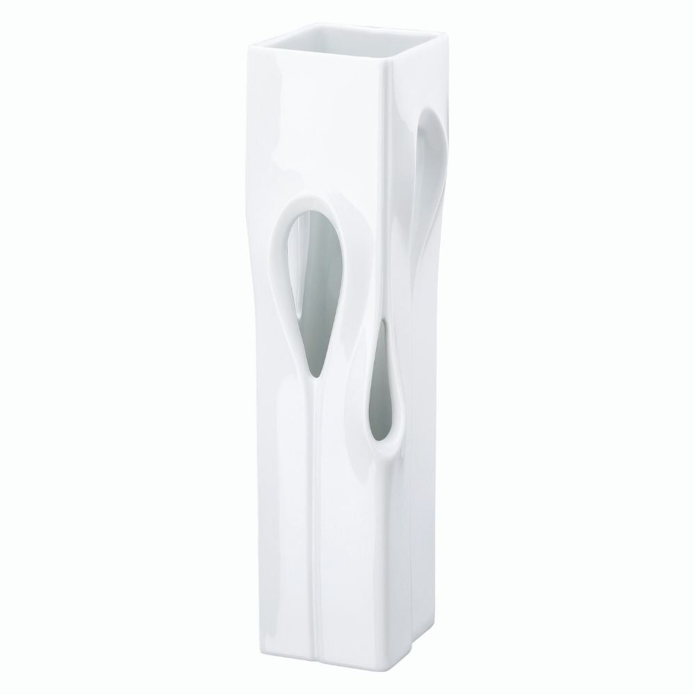 Porcelain vase, 14.6 inches, Lapp White - ROSENTHAL