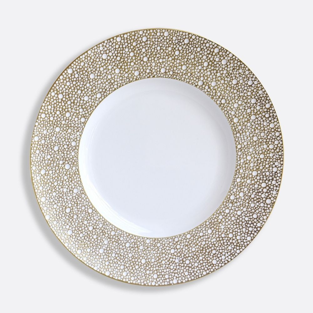Charger plate, Ecume Mordore - Bernardaud