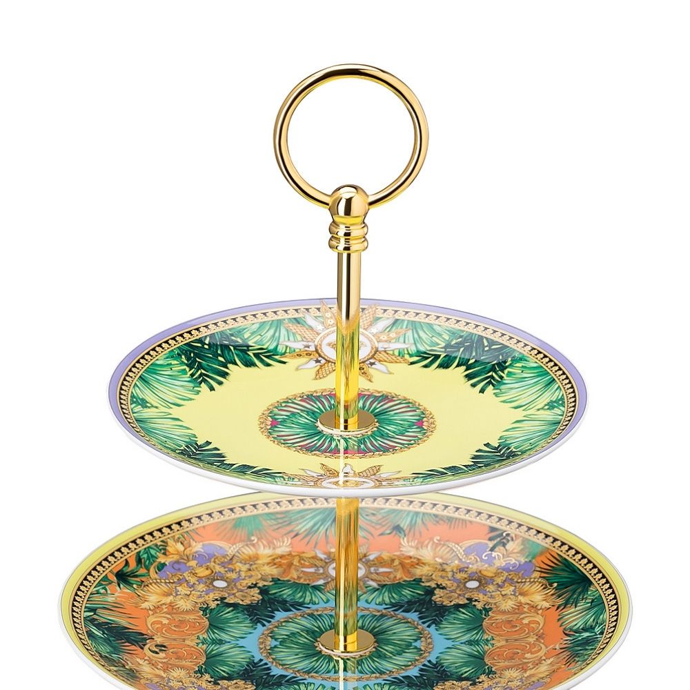 3-tier shelf, Jungle Animalier - VERSACE