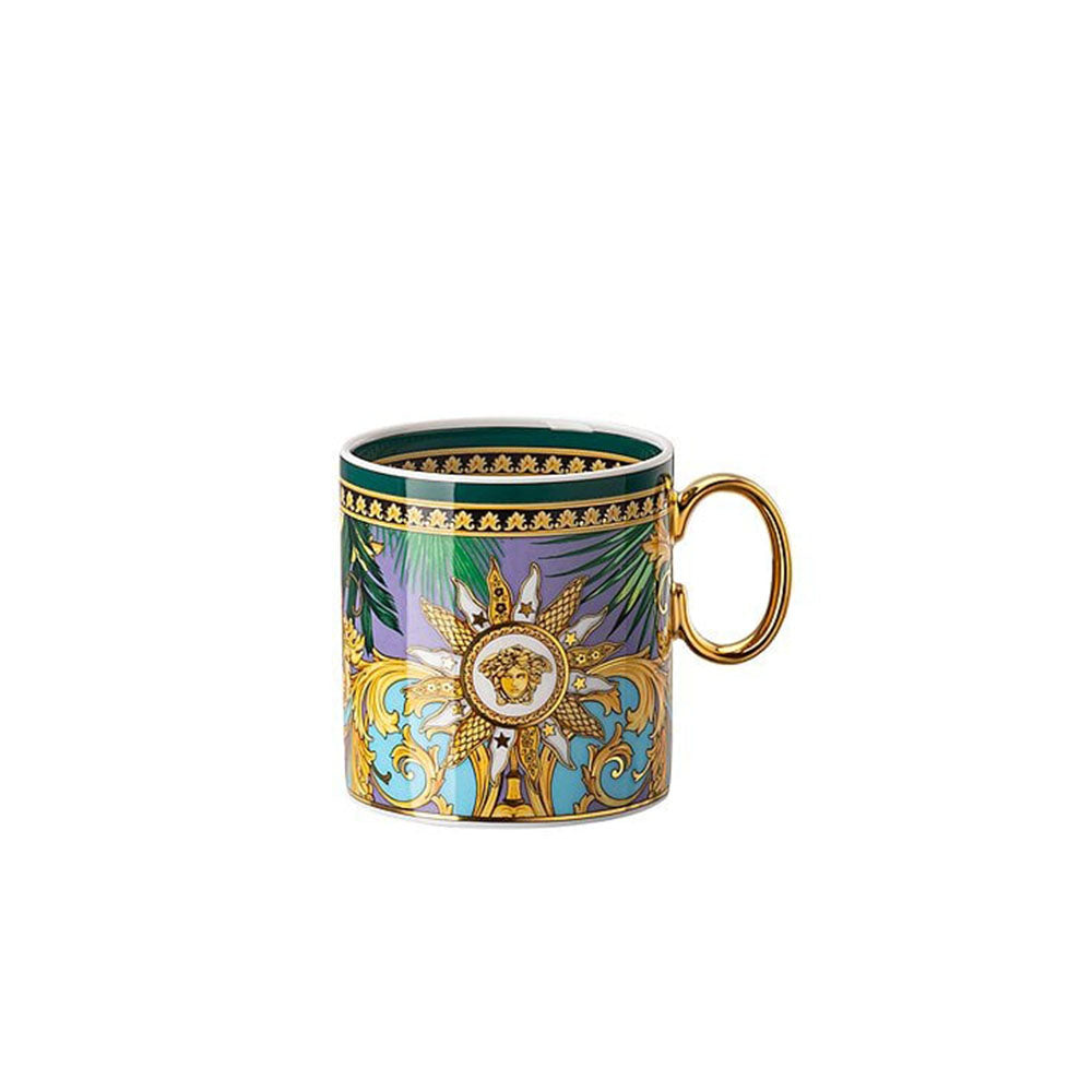 Espresso cup and saucer, Jungle Animalier - VERSACE