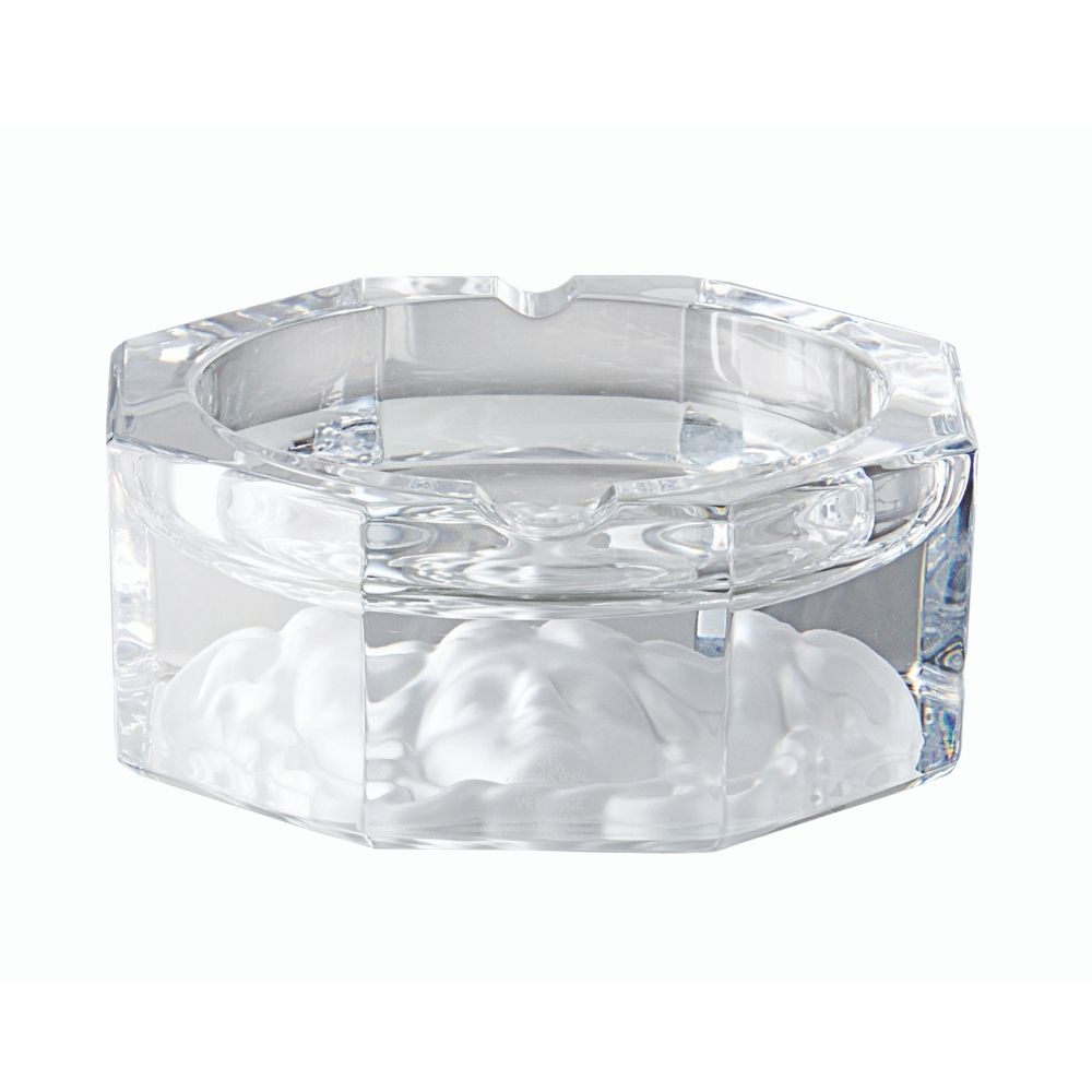 Glass ashtray, 6.3 inches, Medusa Lumiere - VERSACE
