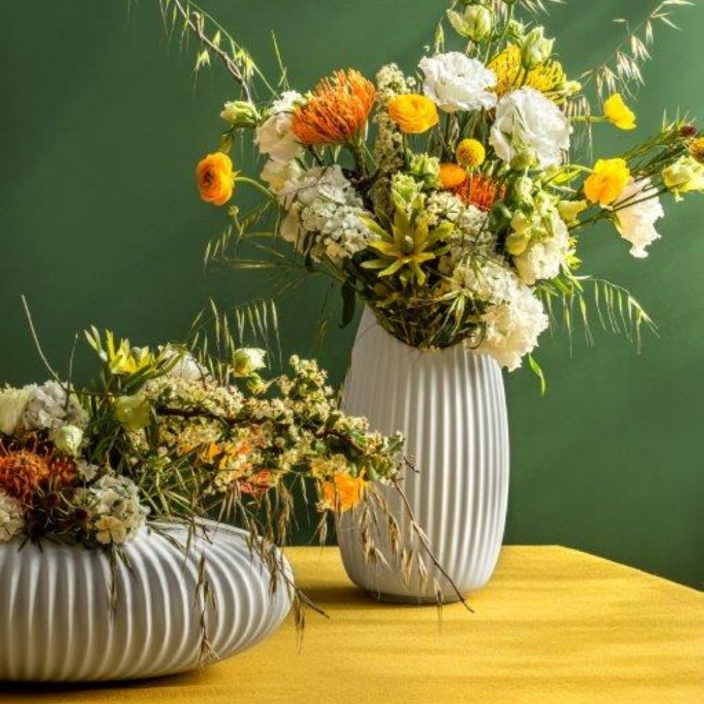 Porcelain vessel, Shell White by Patrick Norguet - VISTA ALEGRE