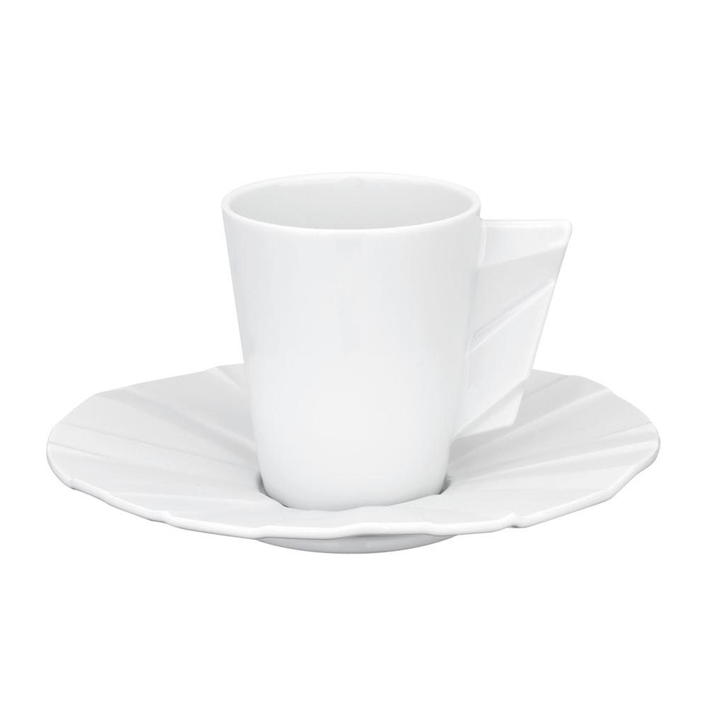 Espresso cup and saucer, Matrix by Bartek Mejor - VISTA ALEGRE