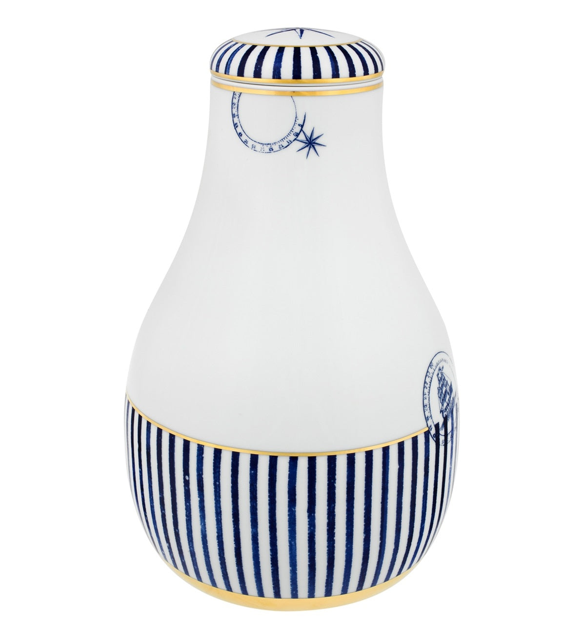 Porcelain container with lid, Transatlantica - VISTA ALEGRE