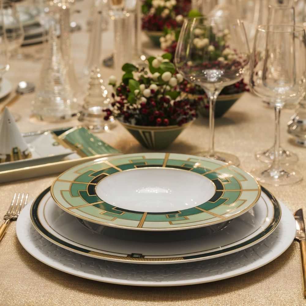 Cereal or soup bowl, Emerald - VISTA ALEGRE