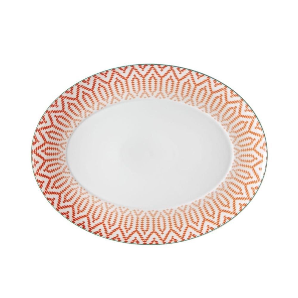 Oval platter, 13.4 inches, Fiji - VISTA ALEGRE