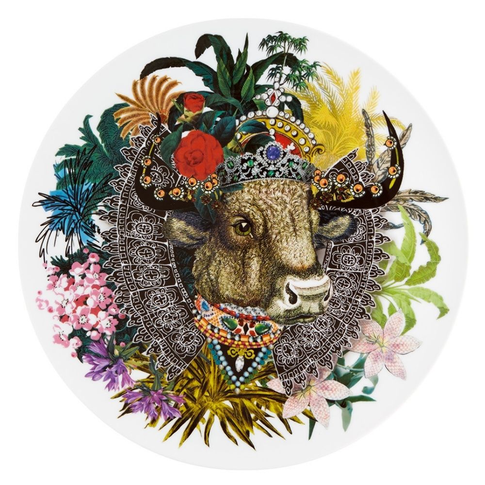 Charger plate Monseigneur Bull, Love who you want - CHRISTIAN LACROIX