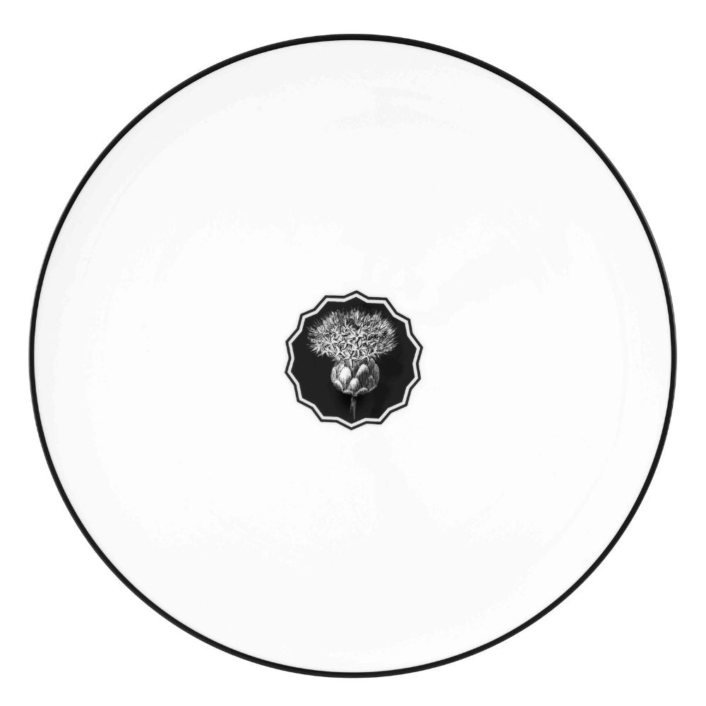 Charger plate, white, Herbariae - CHRISTIAN LACROIX