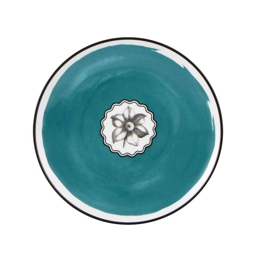 Set of four dessert plates, Herbariae - CHRISTIAN LACROIX