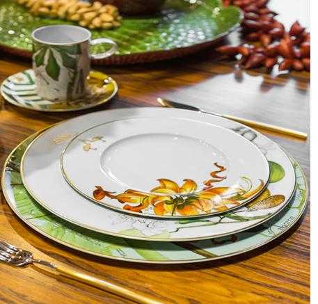 Dessert plate, Amazonia - VISTA ALEGRE