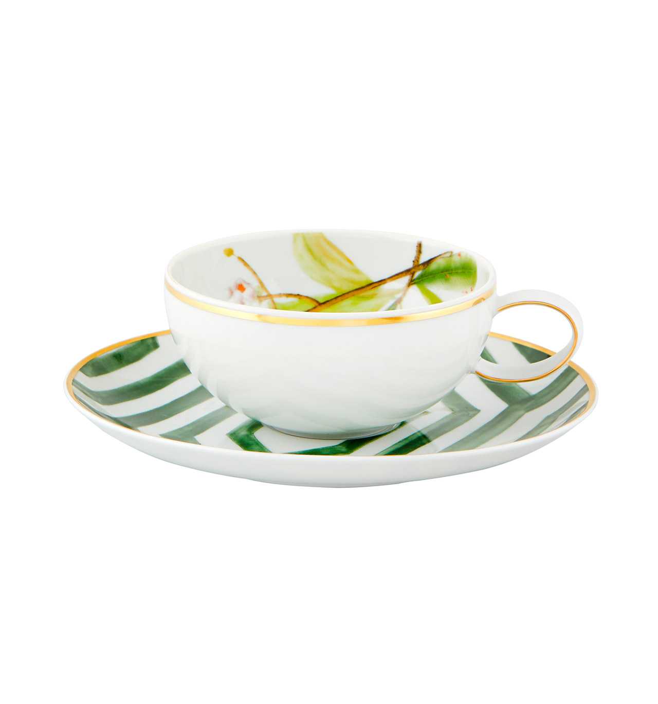 Tea cup and saucer, Amazonia - VISTA ALEGRE