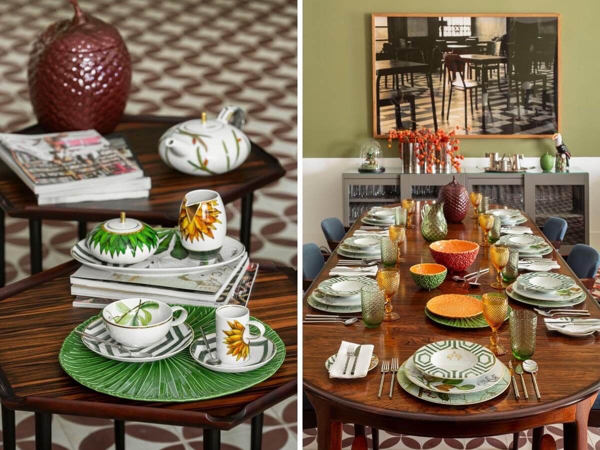 Tea cup and saucer, Amazonia - VISTA ALEGRE