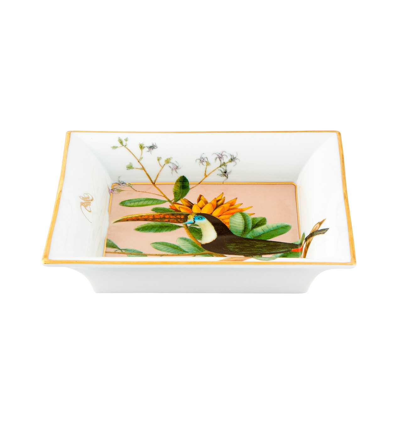 Square porcelain tray, Amazonia - VISTA ALEGRE