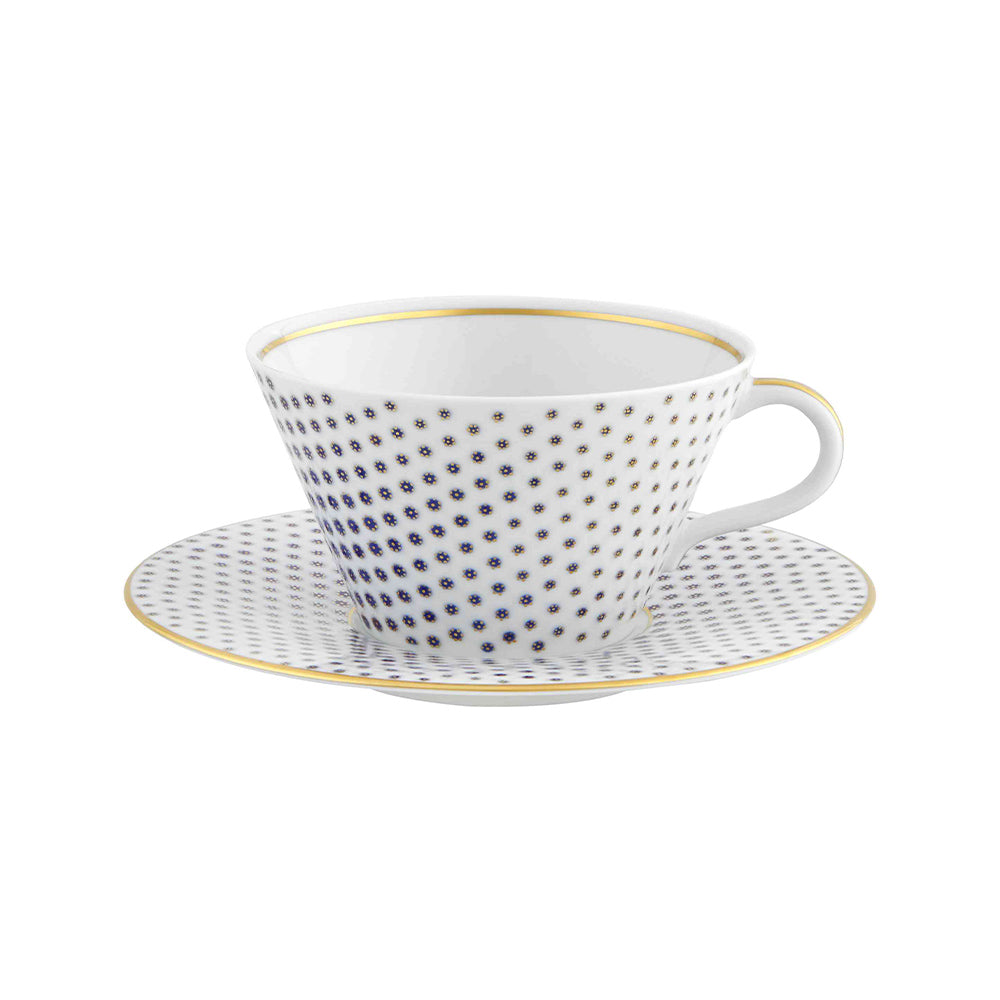 Tea cup and saucer, Constellation d'Or - VISTA ALEGRE