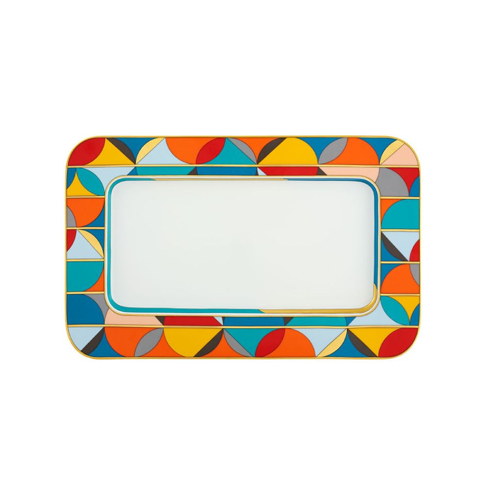 Rectangular platter 13.4 inches, Futurismo - VISTA ALEGRE