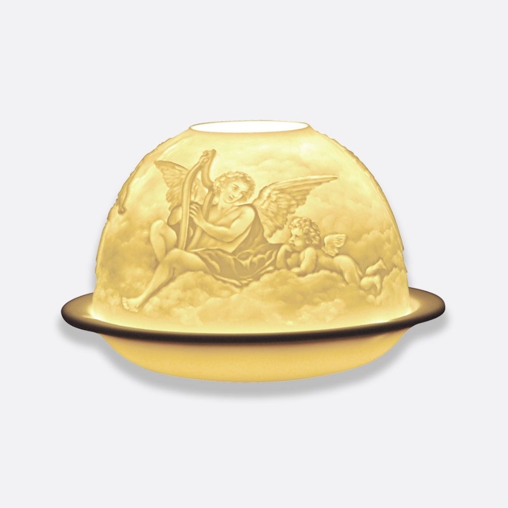 Angels porcelain candlestick, Votivelights - Bernardaud