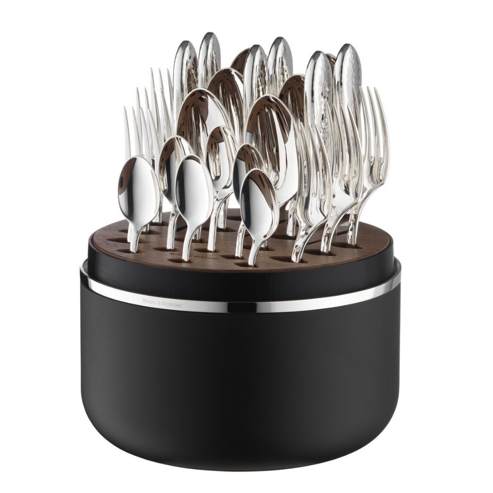 Silver-plated cutlery set, 24 pieces, Martele - ROBBE & BERKING