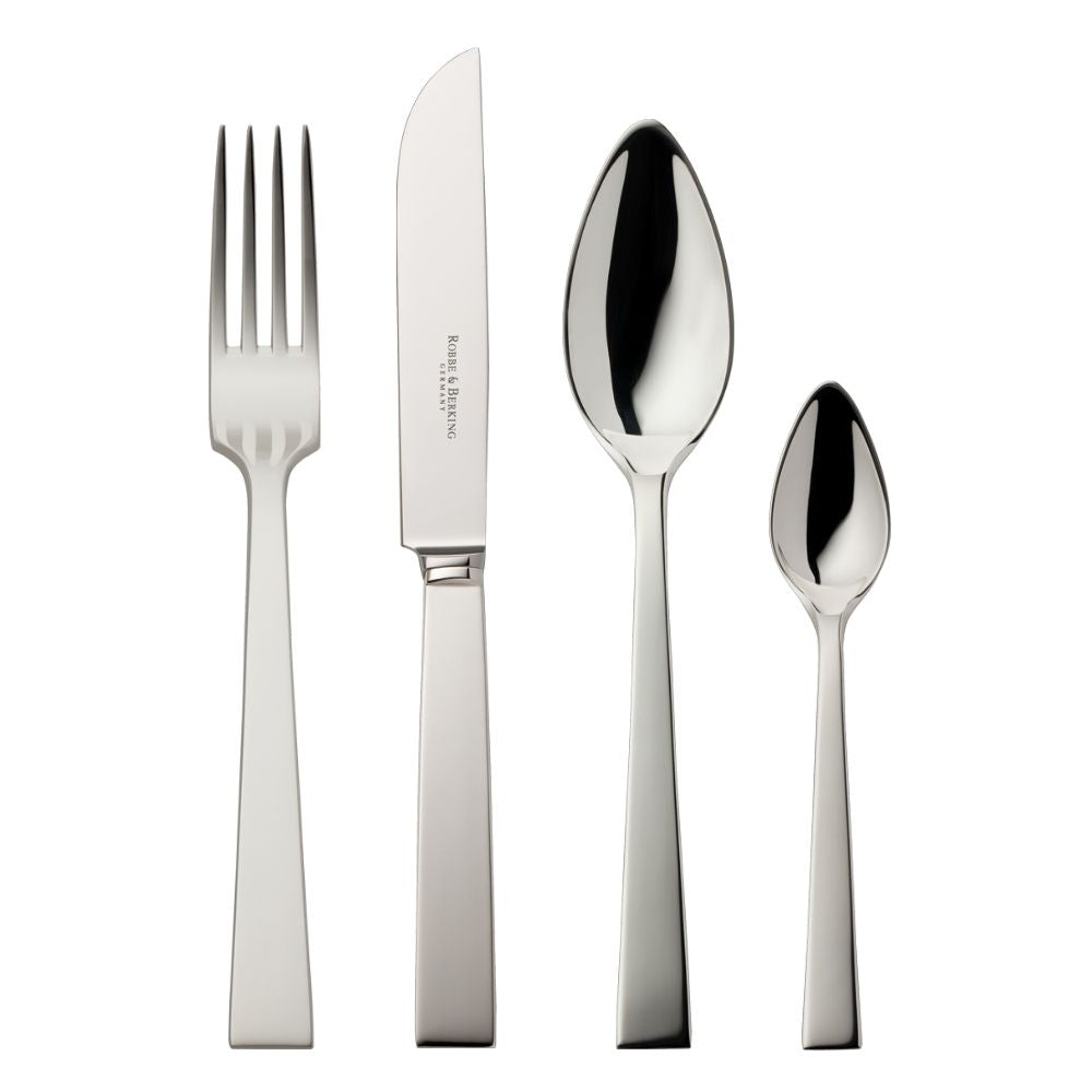 Silver-plated cutlery set, 24 pieces, Riva - ROBBE & BERKING