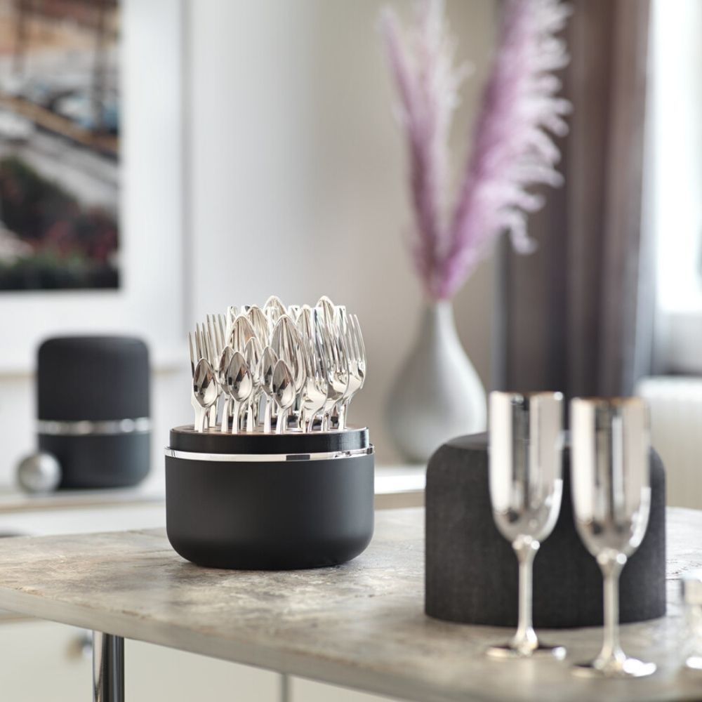 Silver-plated cutlery set, 24 pieces, Riva - ROBBE & BERKING