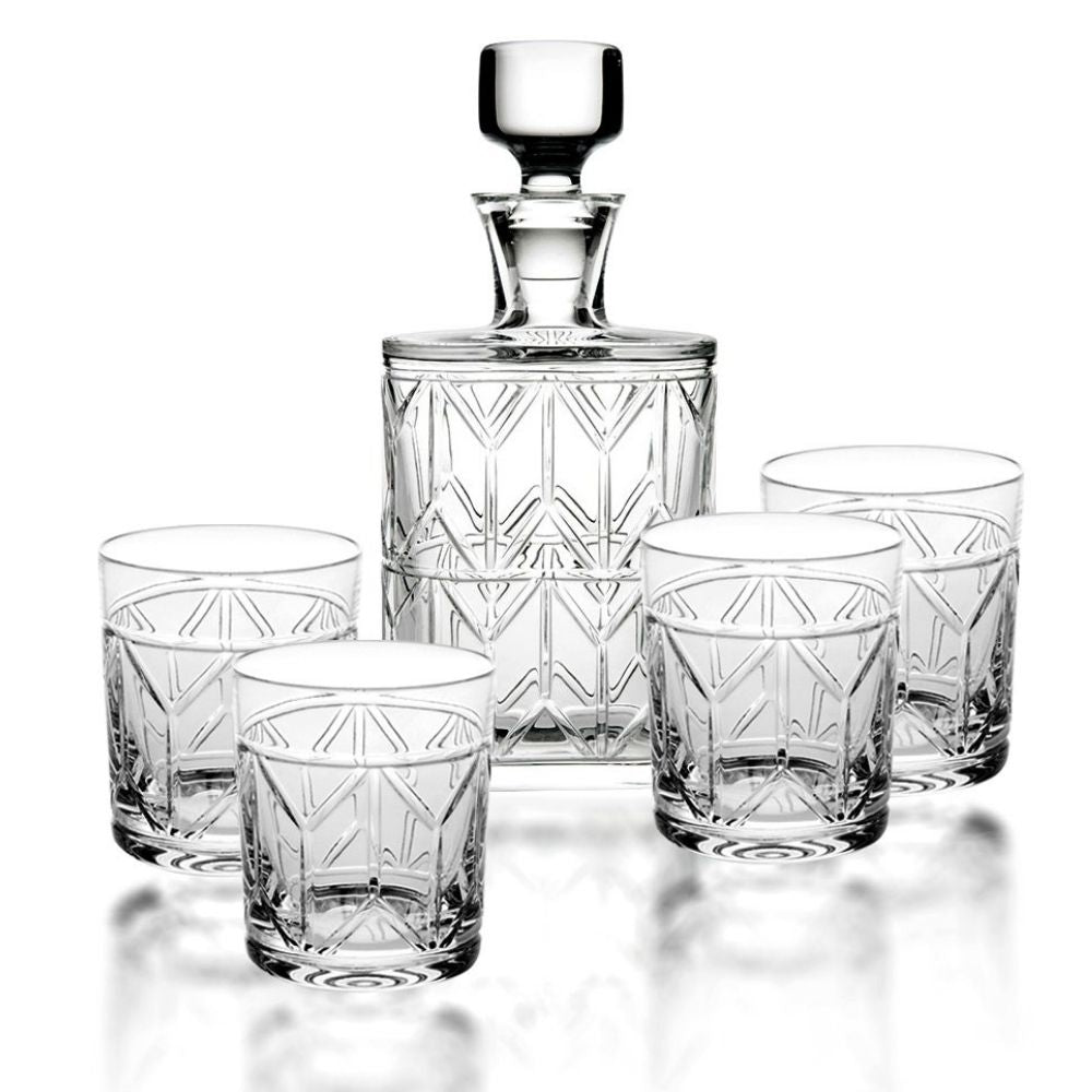 Whisky set - 1 decanter and 4 glasses, Avenue - VISTA ALEGRE