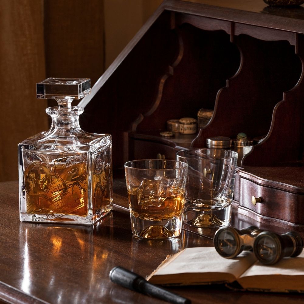 Whisky decanter 30 fl oz, Passport - VISTA ALEGRE