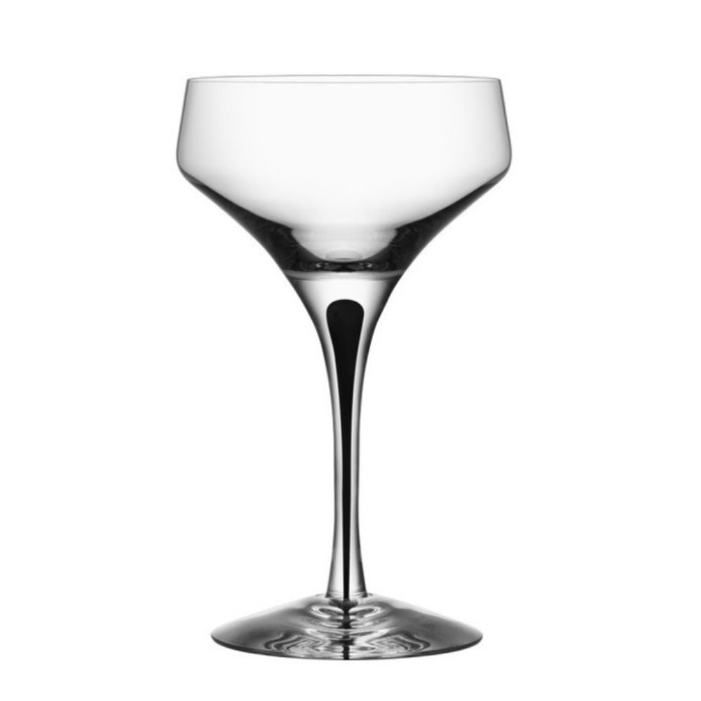 Champagne coupe glass, Metropol by Erika Lagerbielke - ORREFORS