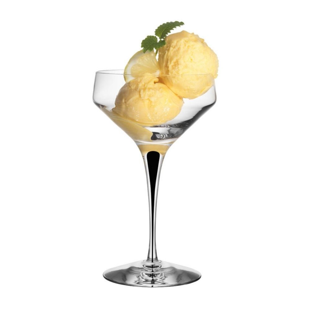 Champagne coupe glass, Metropol by Erika Lagerbielke - ORREFORS