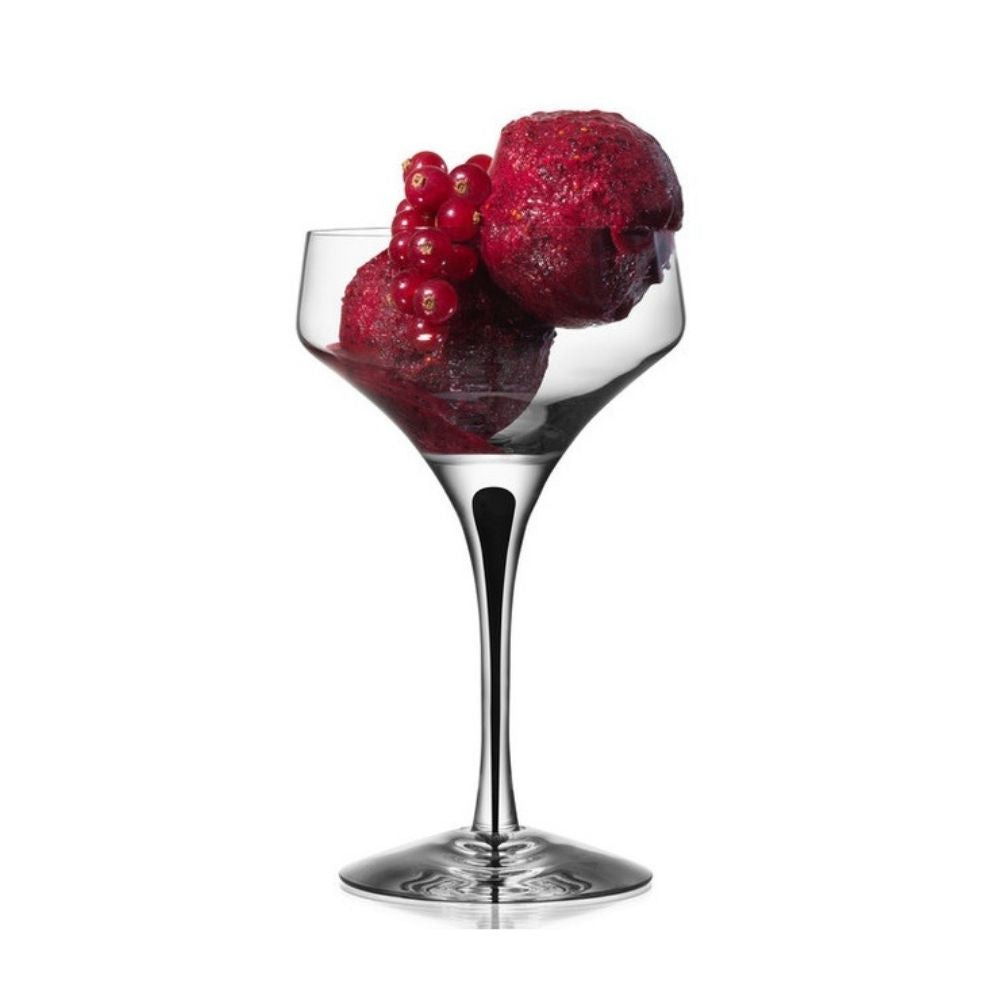 Champagne coupe glass, Metropol by Erika Lagerbielke - ORREFORS