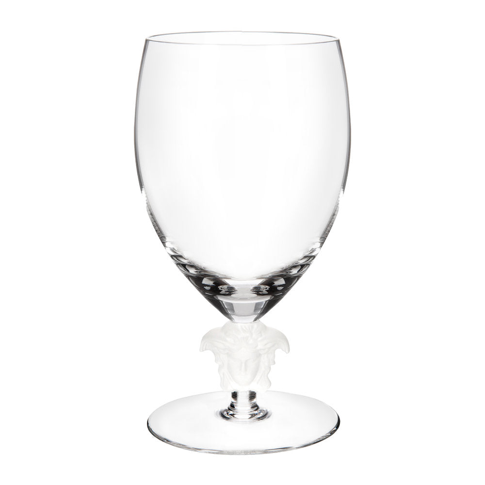 Set of two glasses for water, clear, Medusa Lumiere - VERSACE