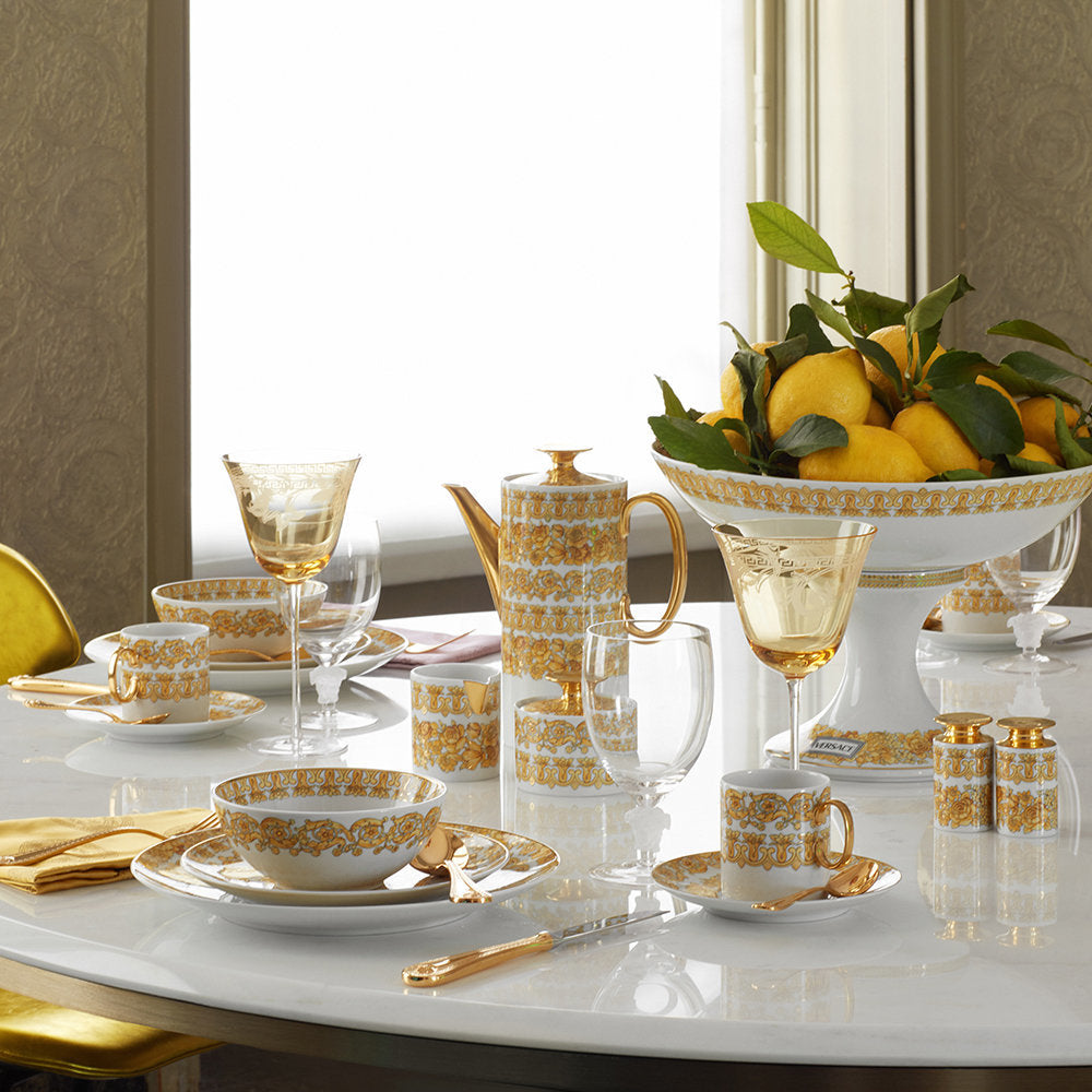 Set of two glasses for water, clear, Medusa Lumiere - VERSACE