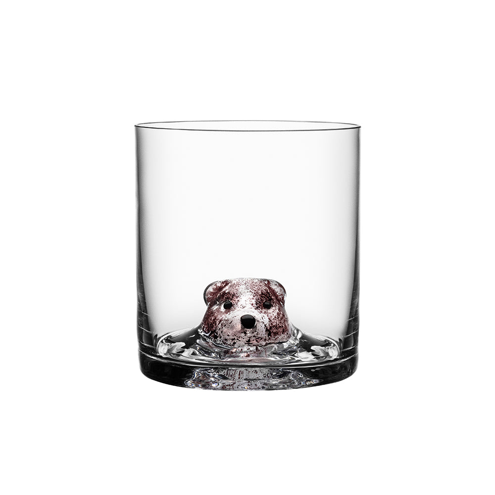 Bear glass, New Friends by Ernst Billgren - KOSTA BODA