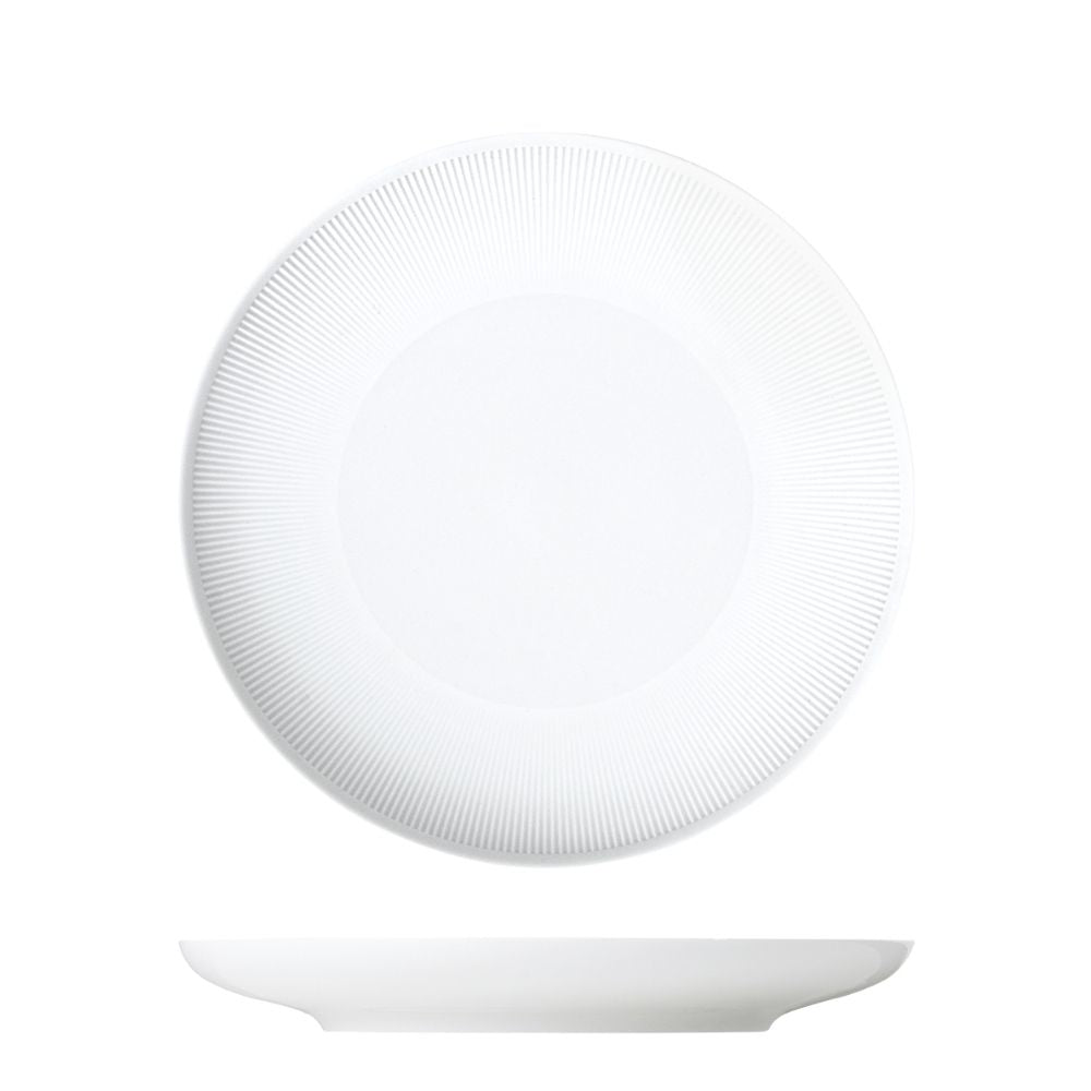 Dessert Plate, Stella Satin White - SIEGER by FURSTENBERG