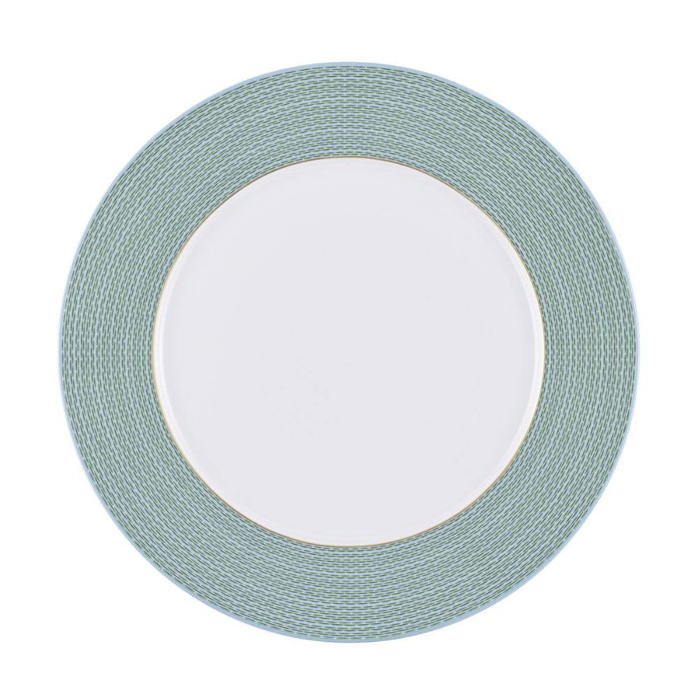 Dinner plate, Carlo Tessuto Light Blue - FURSTENBERG
