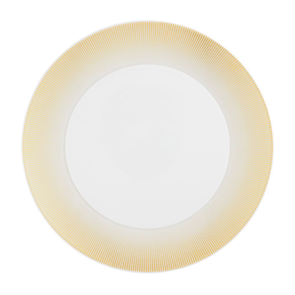 Dinner plate, Aureole - Clair de Lune - FURSTENBERG